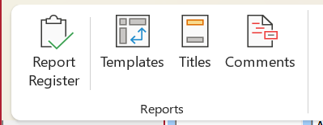 Reports Menu