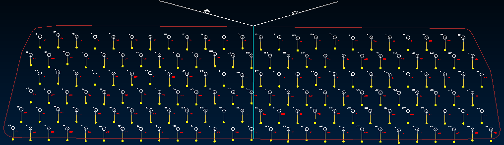 Screenshot of drawing a contour line for electronic timing Screenshot of drawing a contour line for electronic timing