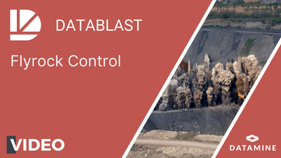 Video introduction to flyrock control