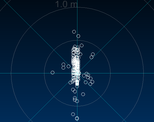 Screenshot of a drill accuracy report