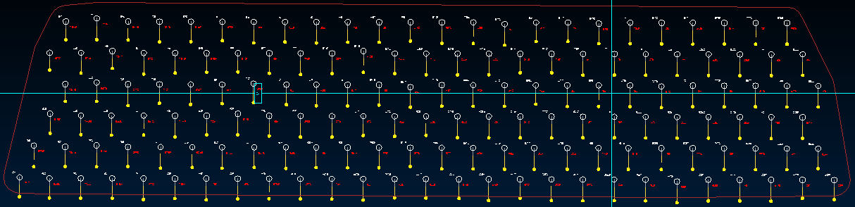 Screenshot of selecting the centre point of a box for electronic timing