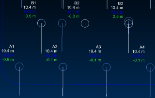 Click to enlarge screenshot of drill pattern layers