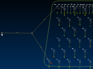 Click to enlarge screenshot of wired up dummy holes and an initiation point
