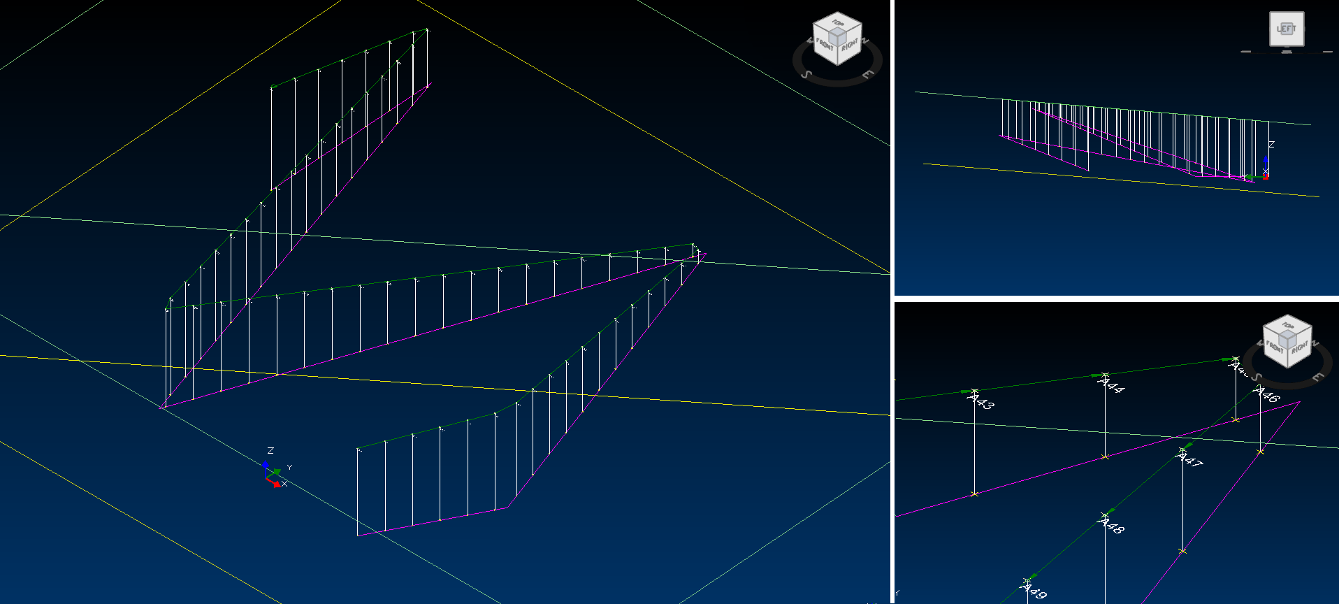 Click to enlarge screenshot of polyline elevation used for hole toe projection Click to enlarge screenshot of polyline elevation used for hole toe projection