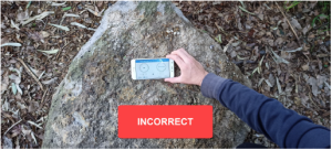 Click to enlarge the screeenshot of the Incorrect Method of Measuring a Lineation