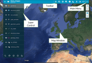 Click to enlarge screeenshot of iOS Interface 