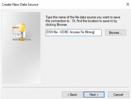 Create a new data source