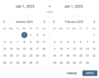 Calendar day view (modern logsheet)