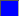 Blue colour legend icon