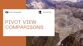 Pivot View Comparisons